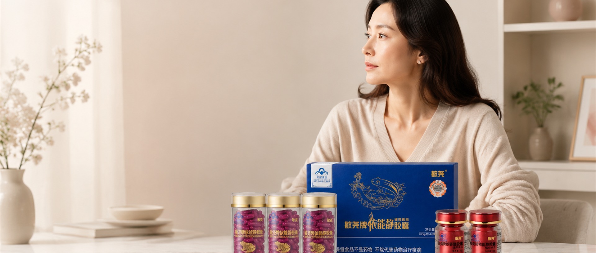 依能静产品与女性生活场景