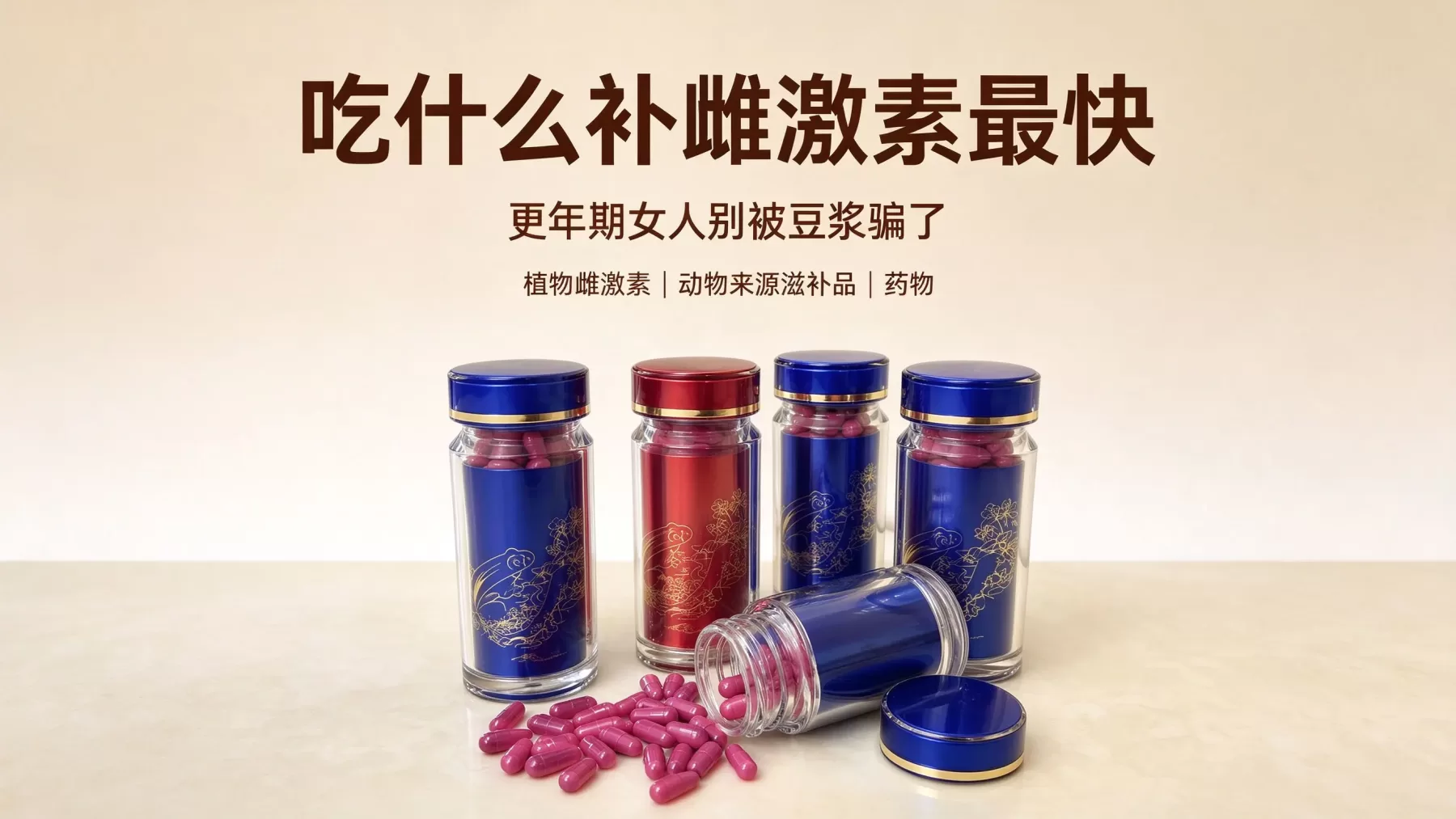 吃什么可以最快地补充雌激素呢？更年期女性不要被豆浆欺骗